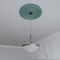 Ekena Millwork Cole PVC Medallion (Canopies up to 6"), 22"OD x 3 1/2"ID x 1"P, Universal Pearl Metallic Sea Mist CMP22COFSM - alternate 10